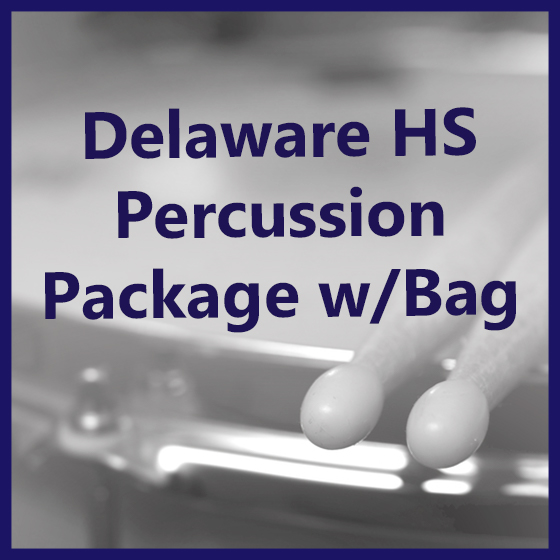 Delaware HS Percussion Pack with Bag