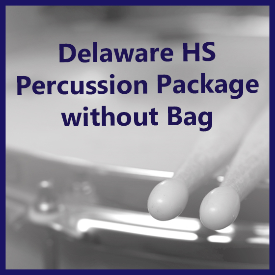Delaware HS Percussion Pack without Bag