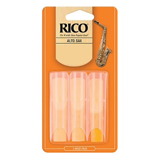 Rico Alto Saxophone Reed 3-Pack