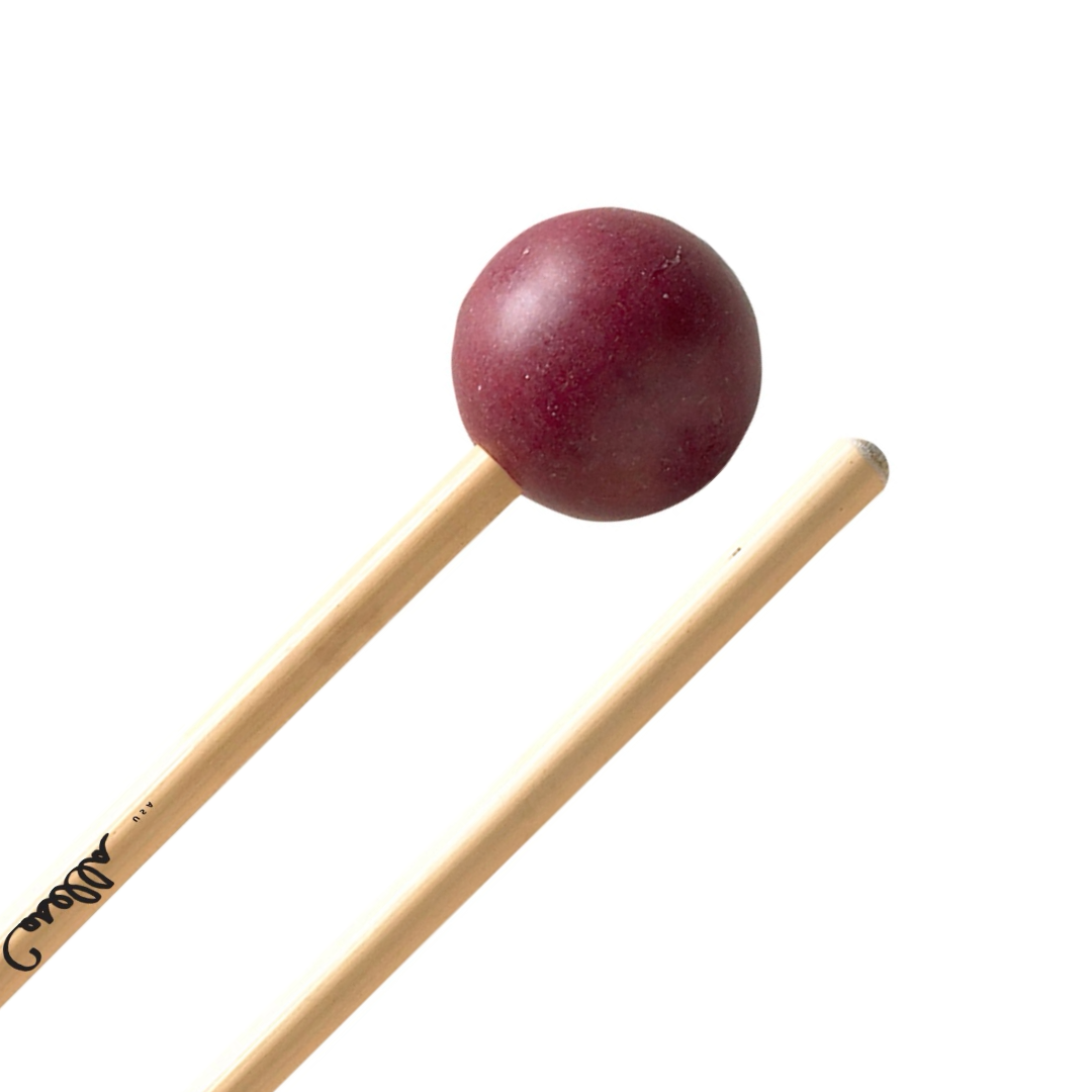 Innovative-Percussion-IP1007-Xylophone-Mallets Innovative Percussion IP1007 Medium Red Plastic Marching Band Xylophone Mallets