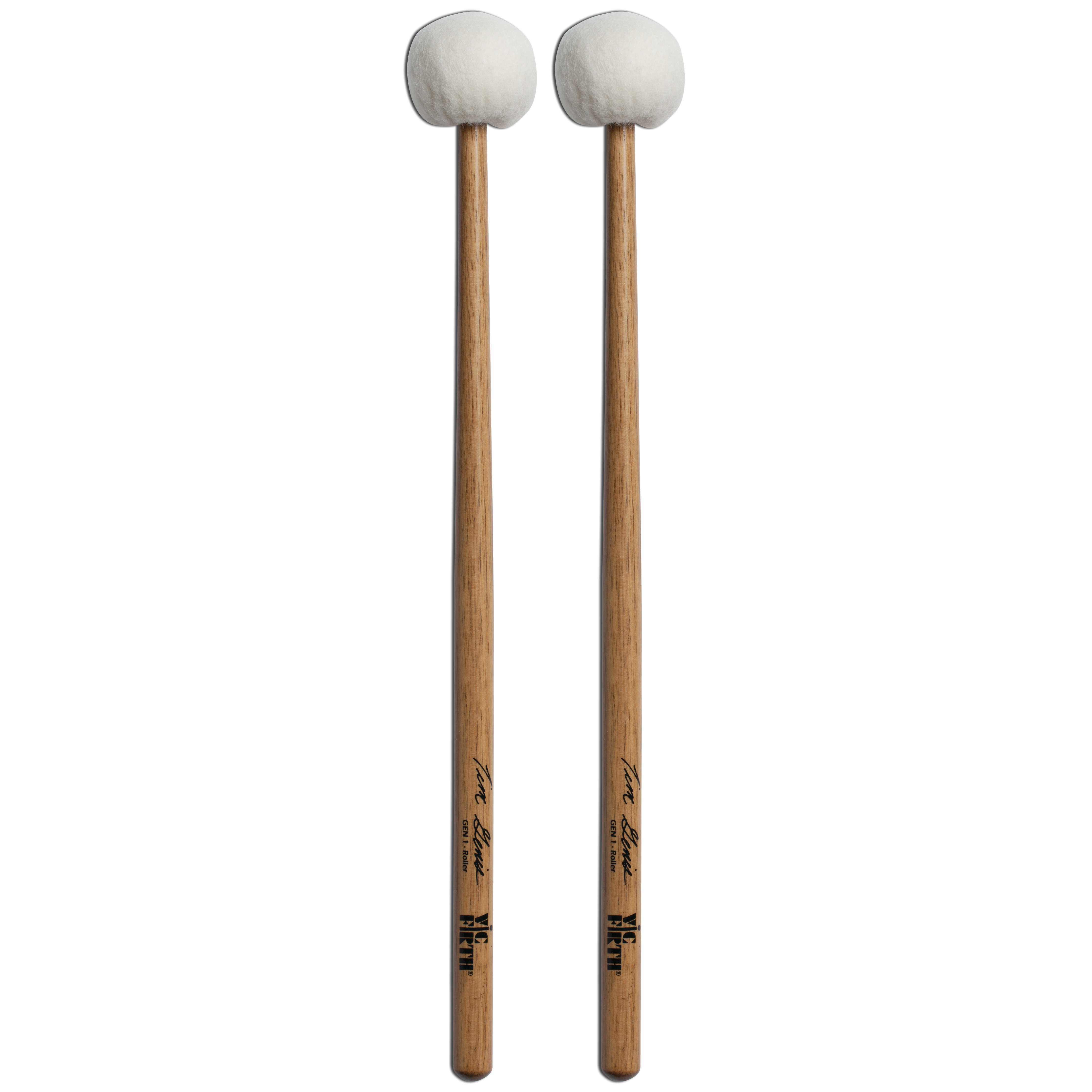 Vic-Firth-GEN1-Roller-Timpani-Mallets Vic Firth GEN1 White Felt Roller Timpani Mallets